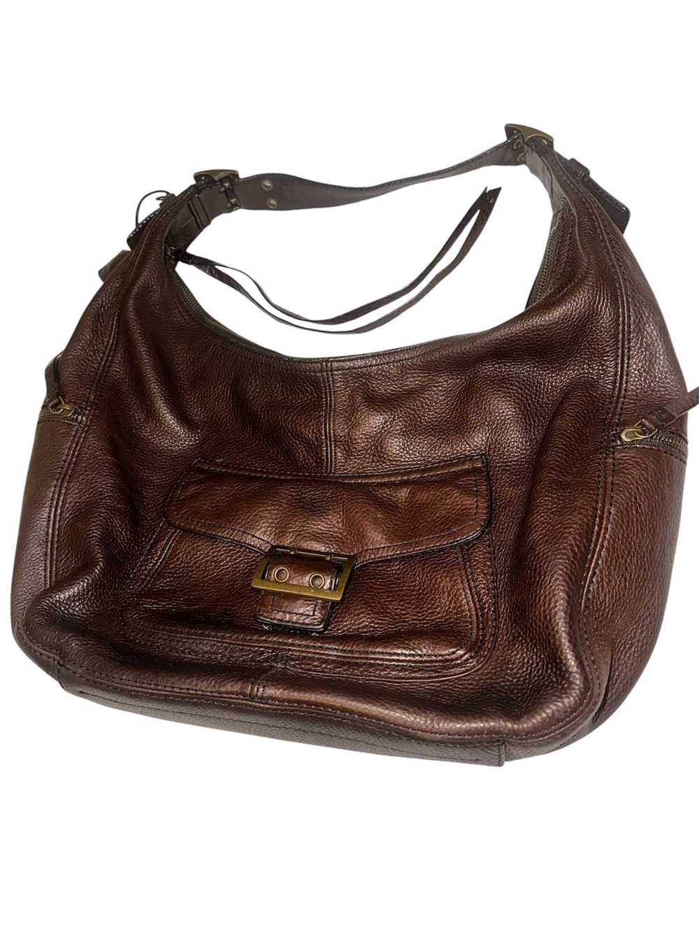 RARE Banana Republic Sandhurst Retro Leather Purse 2006 Collectible RESTORED